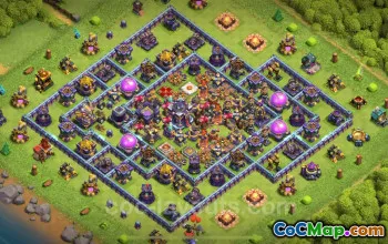 Best Anti 2 Stars TH15 Base 2025 - Clash of Clans #21905