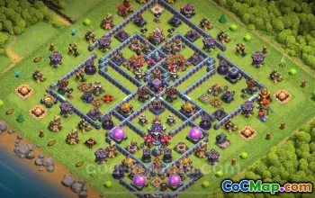 Best Anti 2 Stars TH15 Base for Legend League 2025 #21892