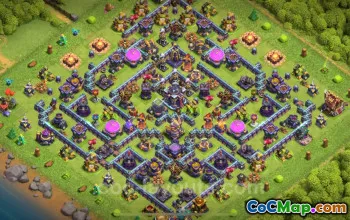 Best Anti 2 Stars TH15 Base Link - Clash of Clans 2025 #26813