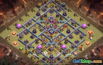 Best Anti 2 Stars TH15 War Base & Link for 2025 #21853