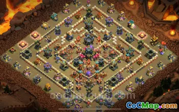 ベスト対 2 スター TH17 戦争基地 2024 - ここにリンクをコピーしてください! #17772