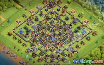 Best Anti 2 Stars TH18 Base with Link 2026 #57748