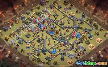 Best Anti 2 Stars TH18 War Base 2025 #57469
