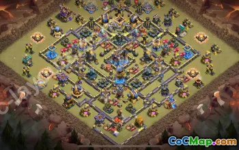 Best Anti 2 Stars TH18 War Base 2026 #57747