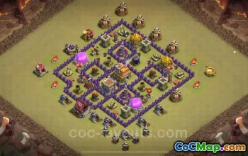 Pangkalan Perang TH7 Anti Bintang 2 Terbaik 2024 - Termasuk Tautan #18607