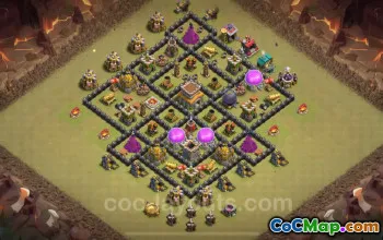 Best Anti 2 Stars TH8 Base 2024 – Kopier lenke og strategi #17661