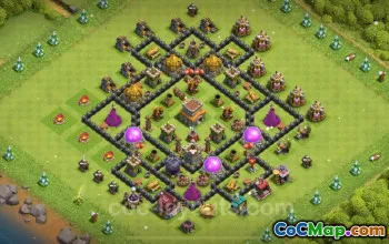 Best Anti 2 Stars TH8 Base 2025 - Clash of Clans Guide #26372