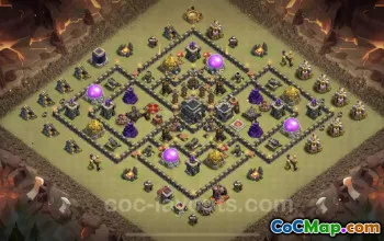 Best Anti 2 Stars TH9 Base 2023 - Clash of Clans Guide #19473