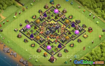 Best Anti 2 Stars TH9 Base - Hybrid Layouts for 2024 #19362