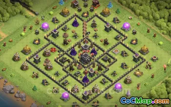 Best Anti 2 Stars TH9 Base - Town Hall 9 Defense Guide #24799