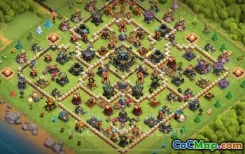 Best Anti 2 Stars Town Hall 17 Base for Legend League 2025 #22496