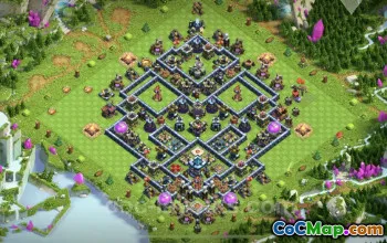 Best Anti 3-Star TH13 Base & Links for Clash of Clans #25871