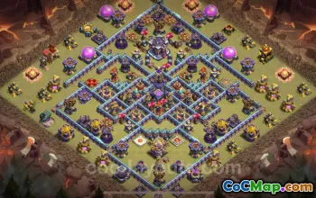 최고의 안티 3성 TH15 전쟁 기지 2024 - CWL 기지 링크 #17749