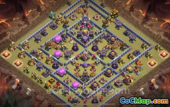 최고의 안티 3성 TH15 전쟁 기지 링크 2024 #17742