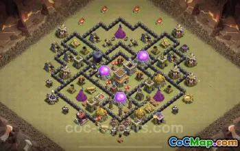 Best Anti 3 Star TH8 War Base Links & Strategies 2023 #19139