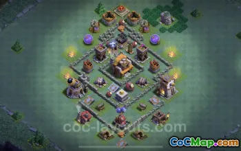Best Anti 3 Stars Base BH5 - Top Builder Hall Level 5 Copy #22773