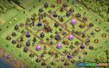Best Anti 3 Stars TH10 Base - Copy Link & Defense Tips #24967