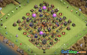 Best Anti 3 Stars TH10 Base: Link & Defense Guide #25094