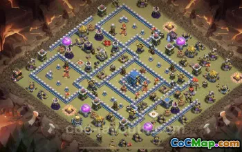 Best Anti 3 Stars TH12 Base for Clash of Clans #20780