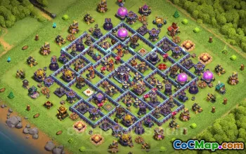 Best Anti 3 Stars TH15 Base 2025 - Clash of Clans Defense #21888