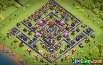 Best Anti 3 Stars TH15 Base Copy for 2025 | Clash of Clans #21895