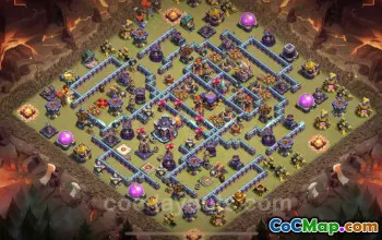 Best Anti 3 Stars TH15 War Base - Clash of Clans 2025 #21944