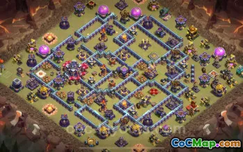 Best Anti 3 Stars TH15 War Base - Clash of Clans 2025 #21948