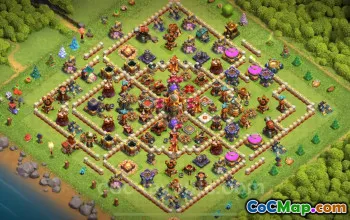 Best Anti 3 Stars TH16 Base - Clash of Clans 2025 #22336