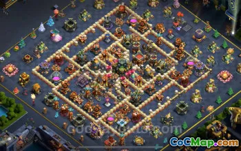 Best Anti 3 Stars TH17 Base Copy 2025 - Clash of Clans #22637