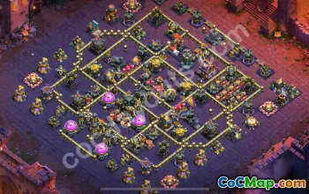 Best Anti 3 Stars TH17 War Base 2025 #55442