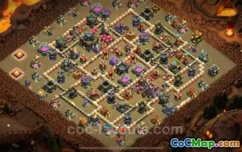 Best Anti 3 Stars TH17 War Base Link - Clash of Clans 2025 #26153