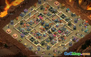 Best Anti 3 Stars TH17 War Base & Link for 2025 #26755