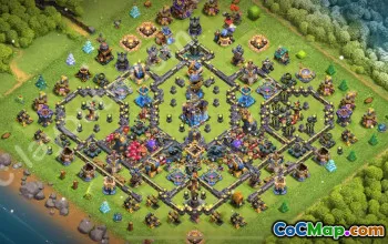 Best Anti 3 Stars TH18 Base with Link 2025 #57512