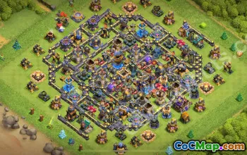 Best Anti 3 Stars TH18 Base with Link 2026 #57764