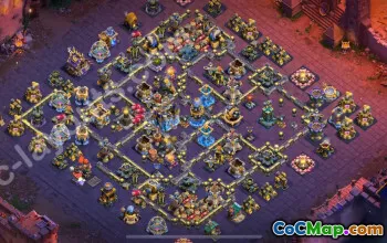 Best Anti 3 Stars TH18 War Base 2026 #57771