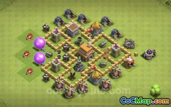 Nejlepší Anti 3 hvězdičky TH5 Base – Copy this Anti Everything Layout #18278