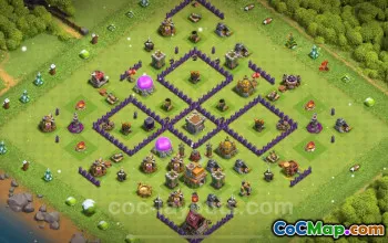 Best Anti 3 Stars TH7 Base 2024 - Copy Link & Tips #18532