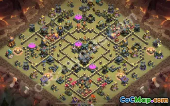 Best Anti 3 Stars War Base TH17 2025 #55448
