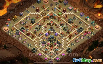 Best Anti 3 Stars War Base TH17 & Copy Link 2025 #22584