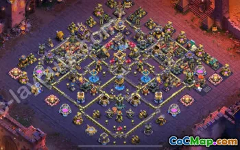 Best Anti 3 Stars War Base TH18 2025 #57048