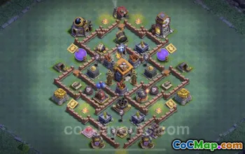 Best Anti Everything Base BH7 - Clash of Clans Copy Link #23059