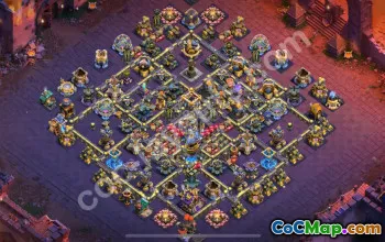 Best Anti Everything TH18 War Base 2026 #57756