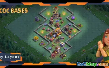 Cea mai bună bază BH05 cu link - Clash of Clans Builder Hall 5 #18404