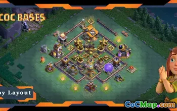 Best BH10 Base Design with Link - Clash of Clans Strategy #18568