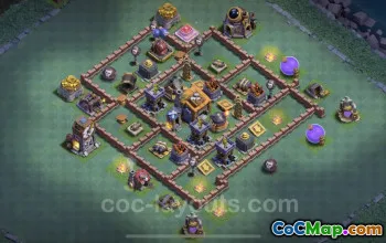 Best BH7 Anti 2 Stars Base - Clash of Clans Copy Link #22979
