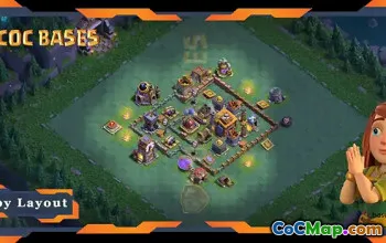 Best BH7 Base Layouts: Anti 3 Stars w/ Link - Clash of Clans #21687