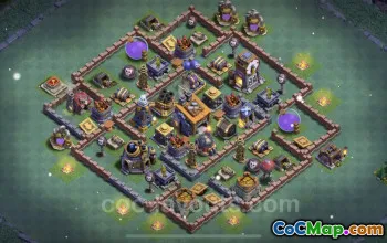 Best BH8 Anti 2 Stars Base Design - Clash of Clans #23083