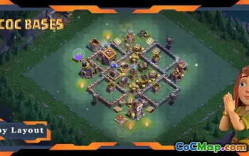 Best BH9 Base Layouts - Anti 3 Stars & Links for Clash of Clans #21822