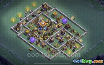 Best BH9 Base Layouts | Clash of Clans Builder Hall 9 #23111