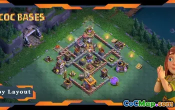 أفضل تصميم ورابط لقاعة البناء 08 - Clash of Clans #18484